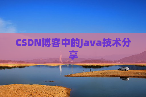 CSDN博客中的Java技术分享